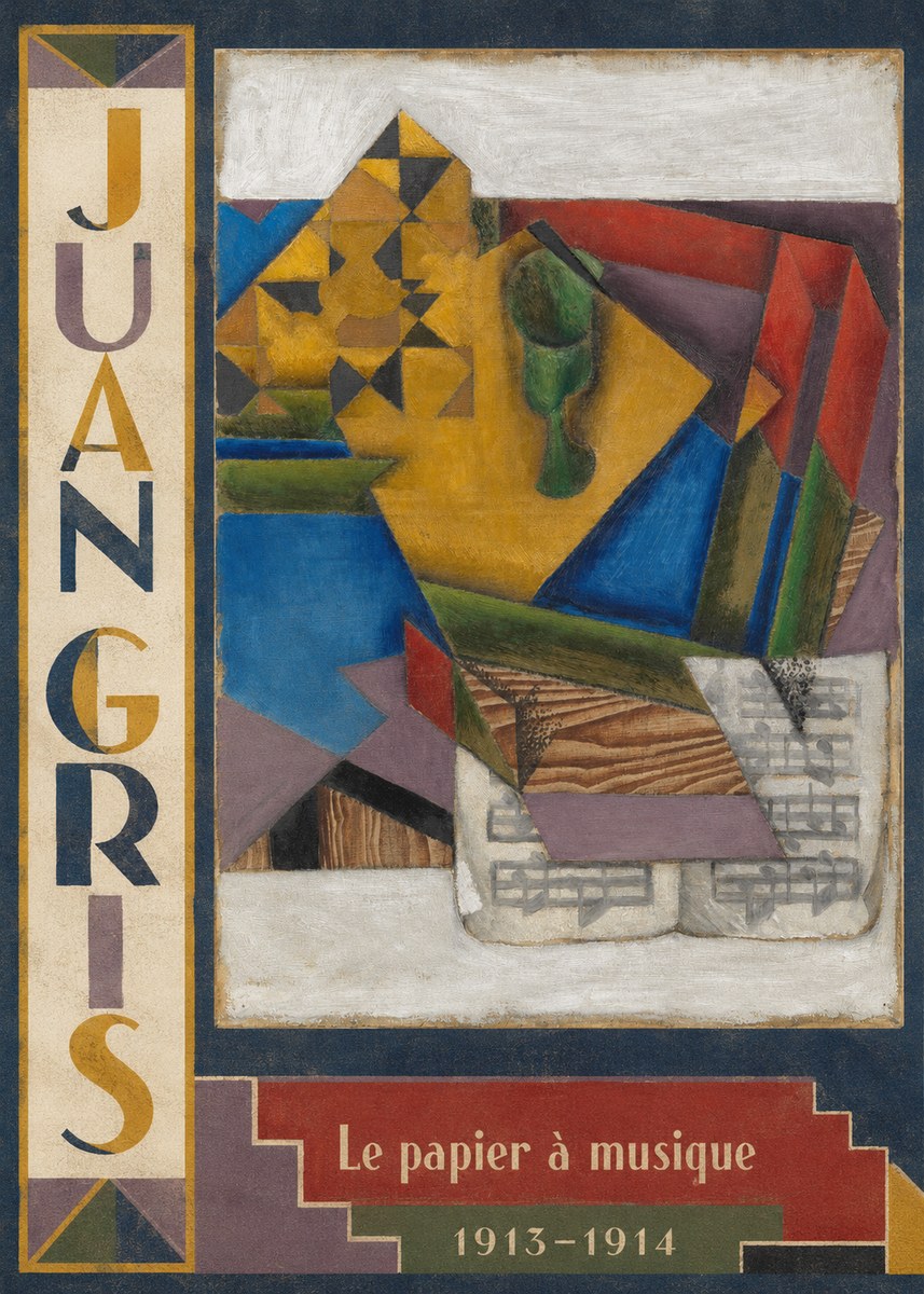 Juan Gris Le Papier À Musique No2 - Póster