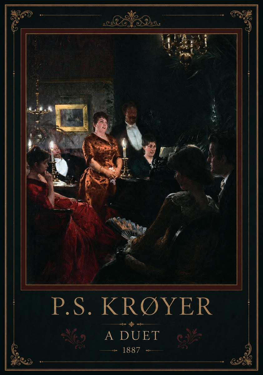 P.S. Krøyer A Duet No4 - Póster