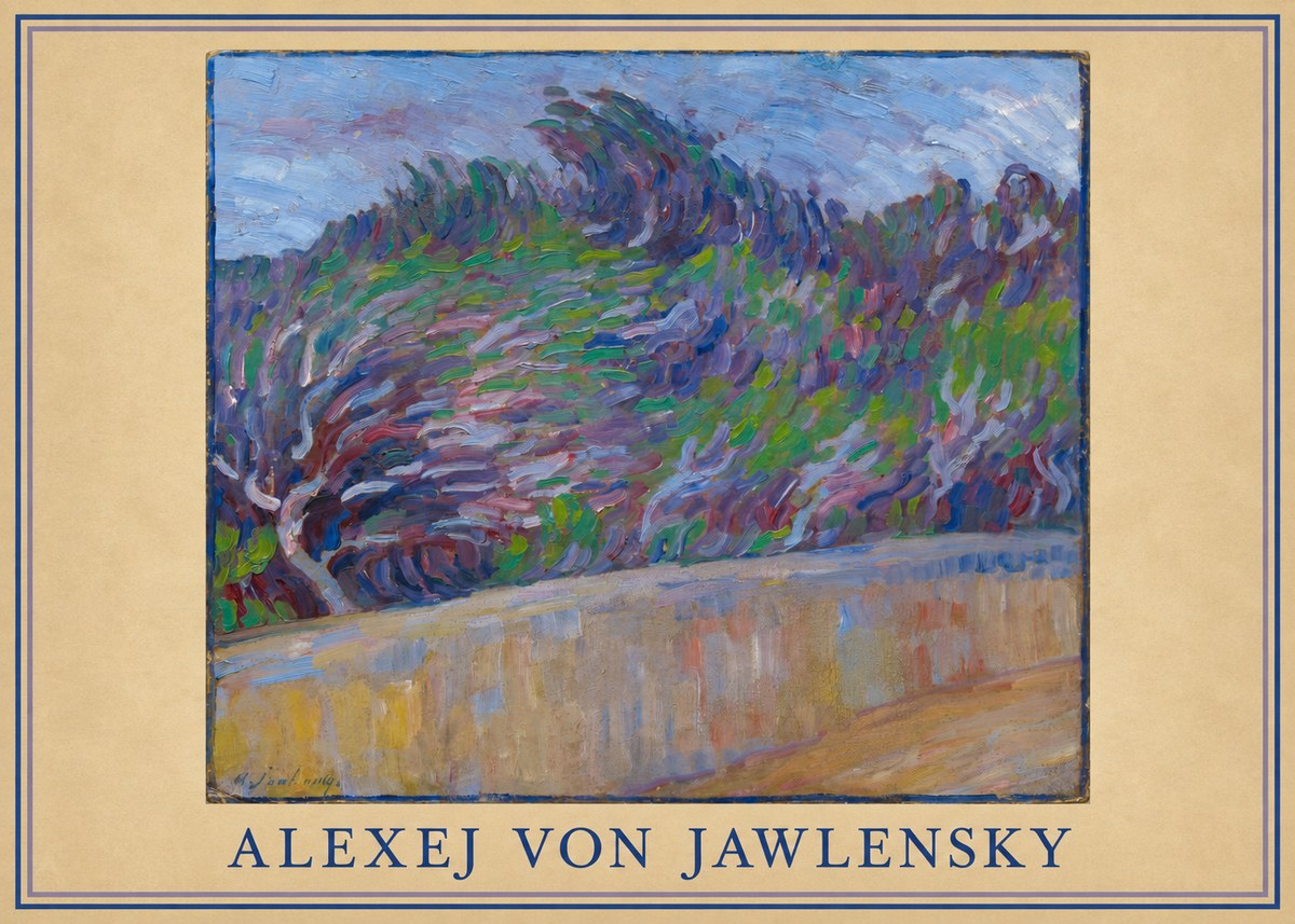 Alexej von Jawlensky Windy Landscape No4 - Póster