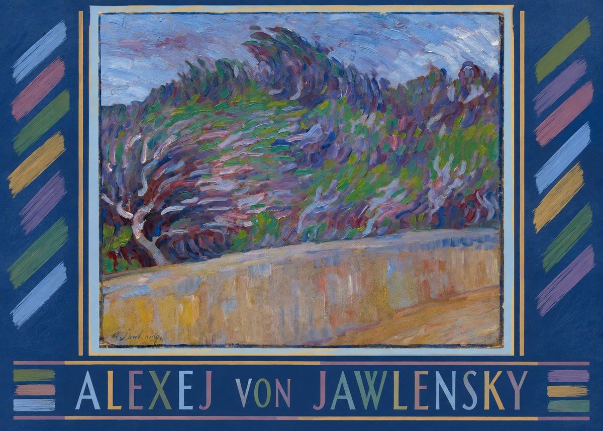 Alexej von Jawlensky Windy Landscape No6 - Póster
