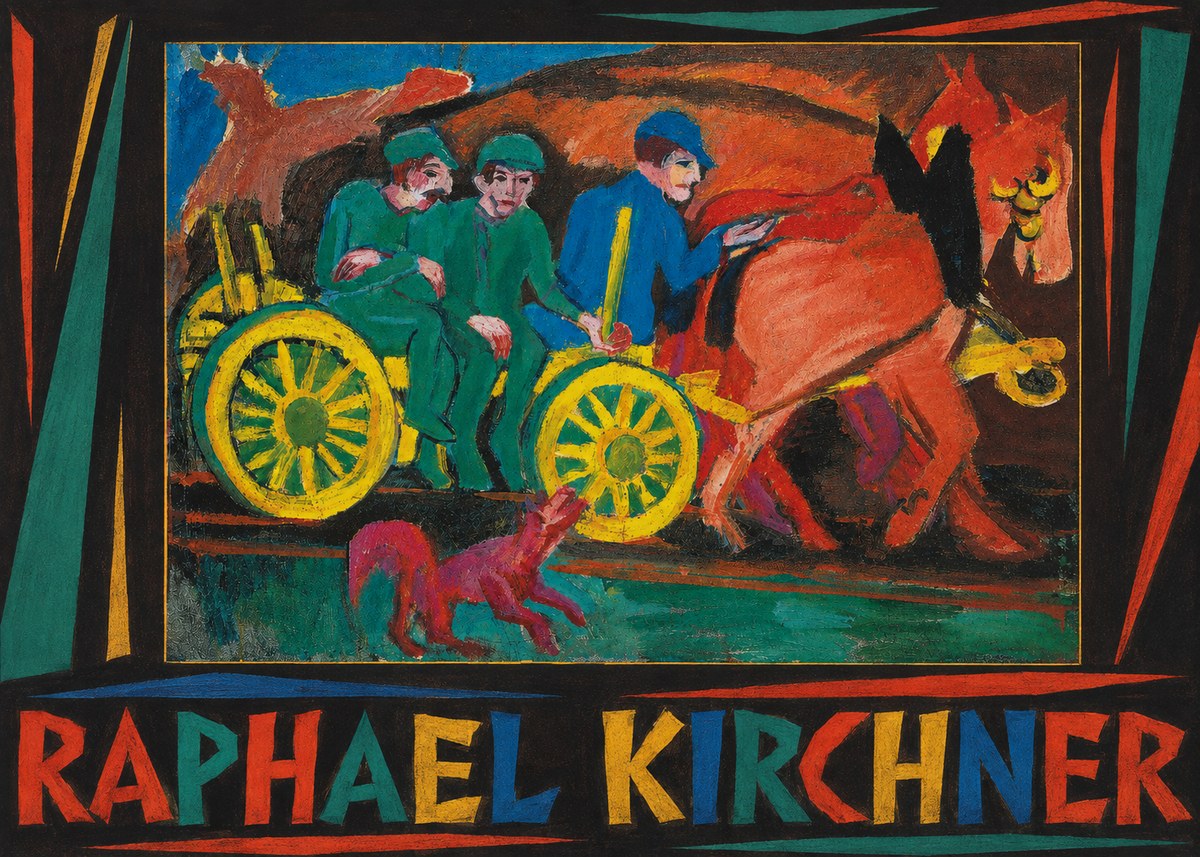 Raphael Kirchner Circus Scene No3 - Póster