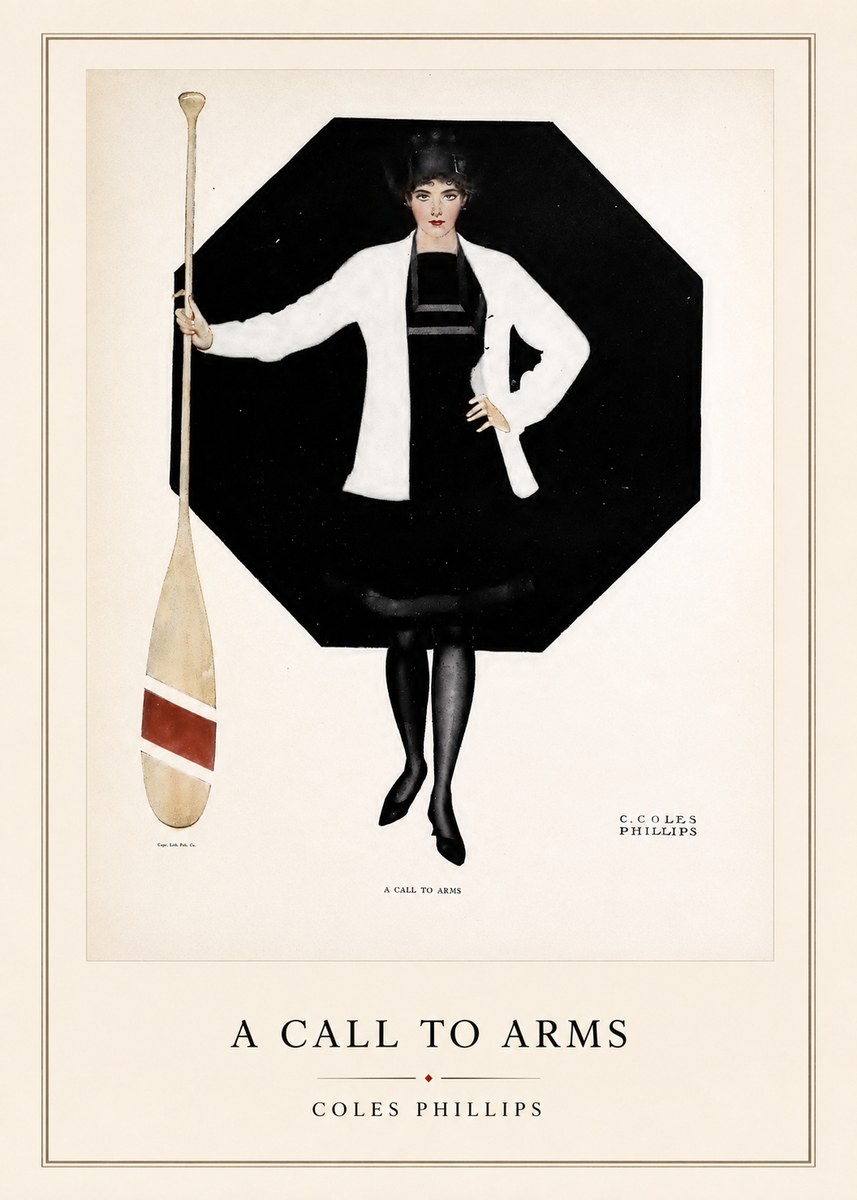 Coles Phillips A Call to Arms No5 - Póster