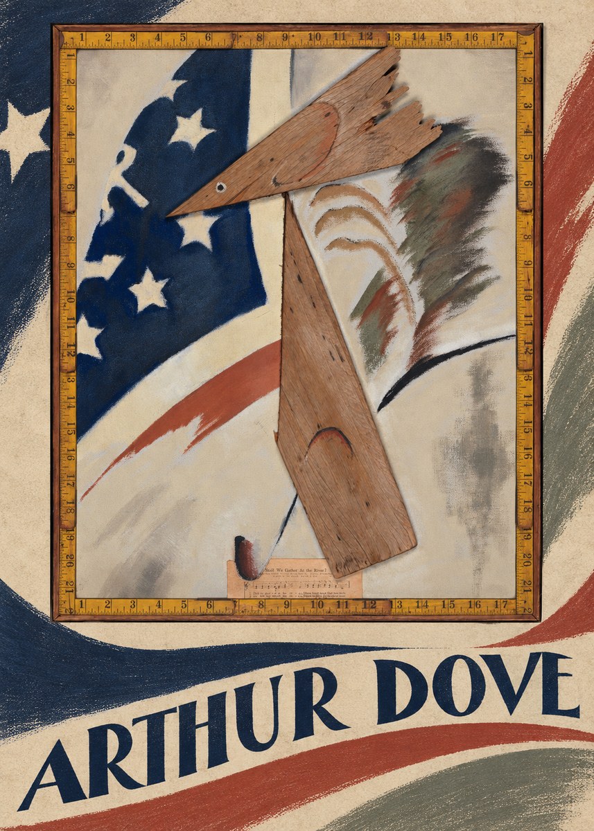 Arthur Dove The Flag No4 - Póster