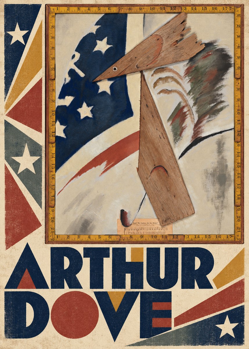 Arthur Dove The Flag No6 - Póster