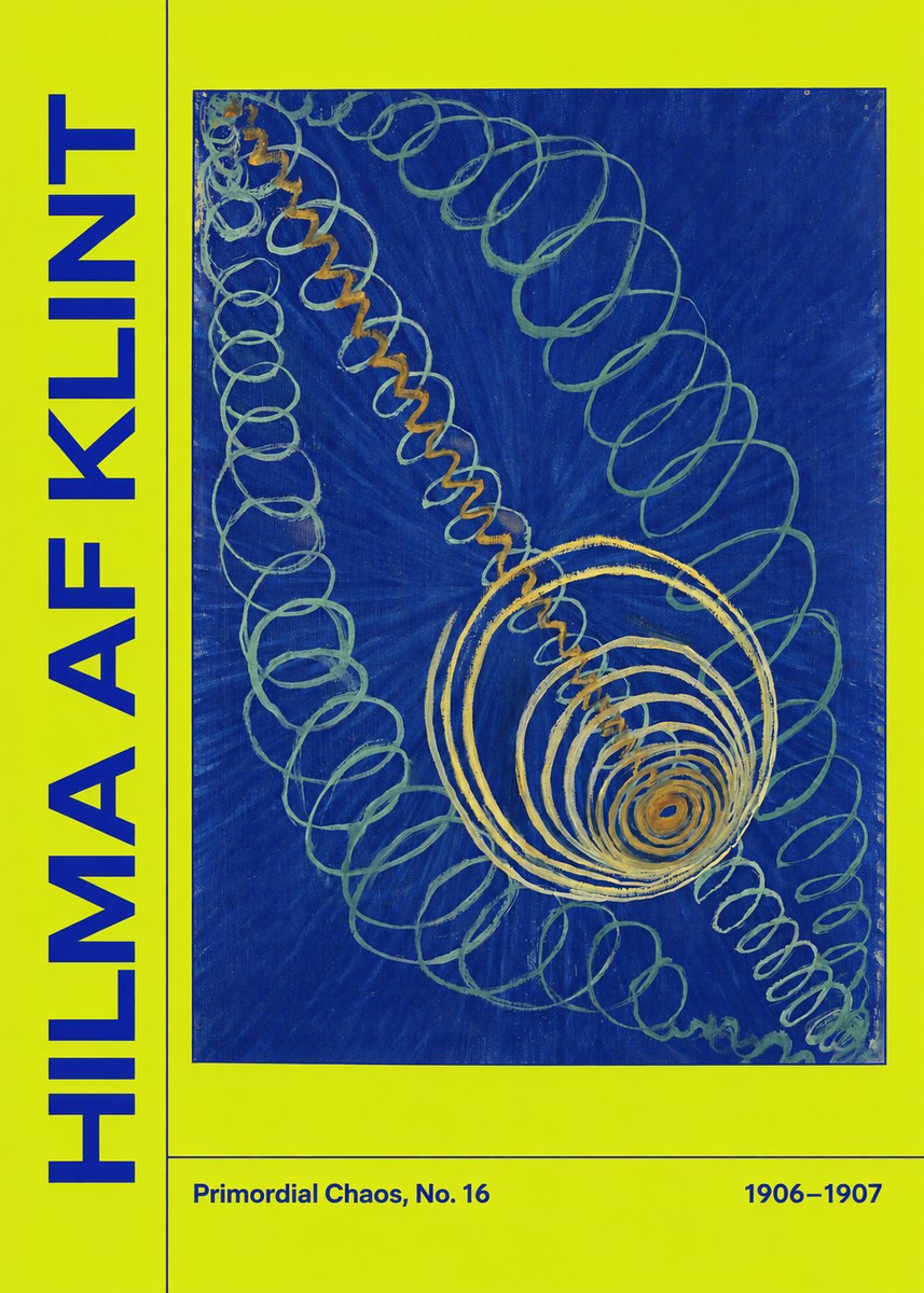 Hilma af Klint Primordial Chaos, No. 16 No2 - Póster