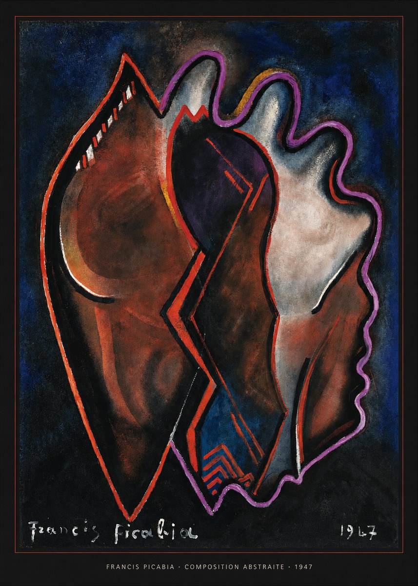 Francis Picabia Composition Abstraite No5 - Póster