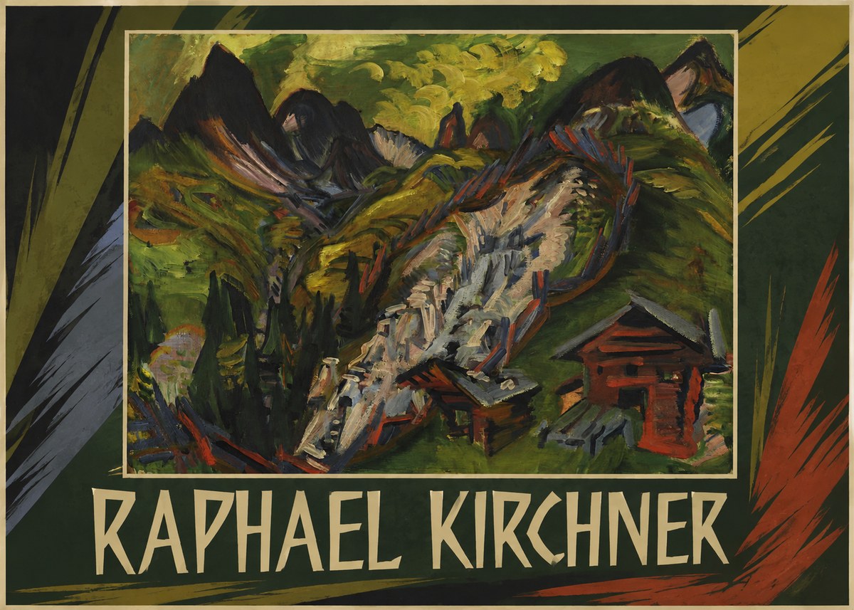 Raphael Kirchner Mountain Landscape I No1 - Póster