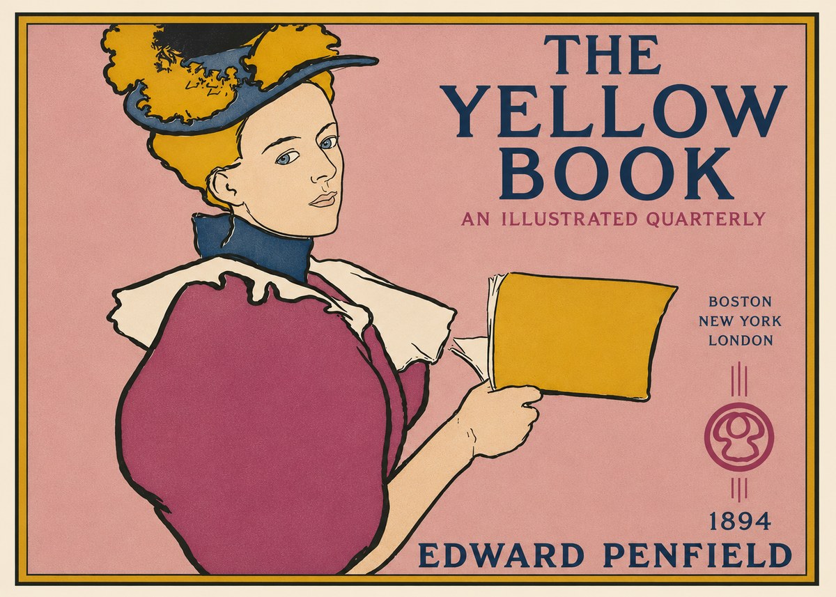 Edward Penfield The Yellow Book I No3 - Póster