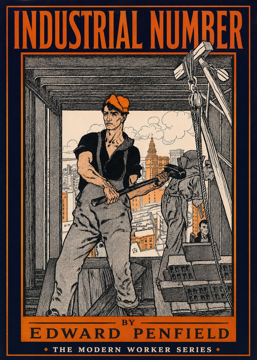 Edward Penfield Industrial Number No2 - Póster