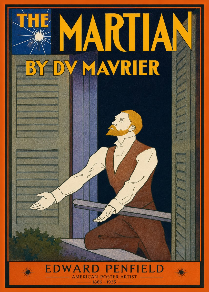 Edward Penfield The Martian by Dv Mavrier No2 - Póster