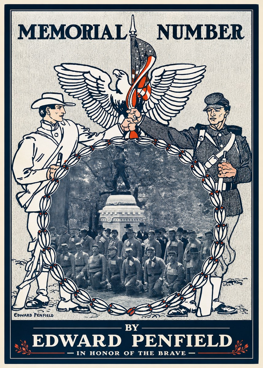 Edward Penfield Memorial Number No1 - Póster