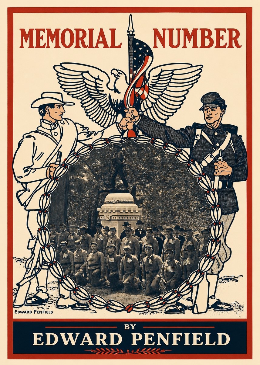 Edward Penfield Memorial Number No2 - Póster