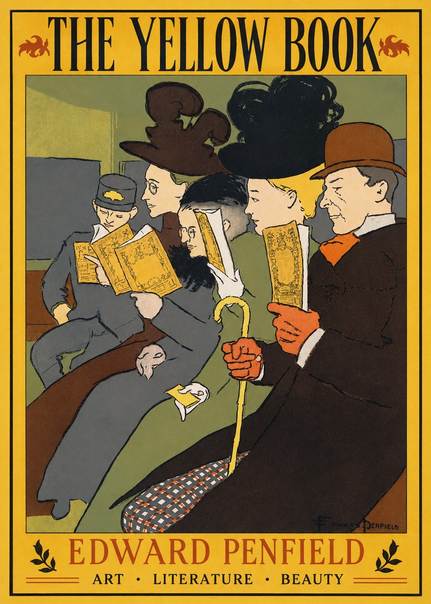 Edward Penfield The Yellow Book II No2 - Póster