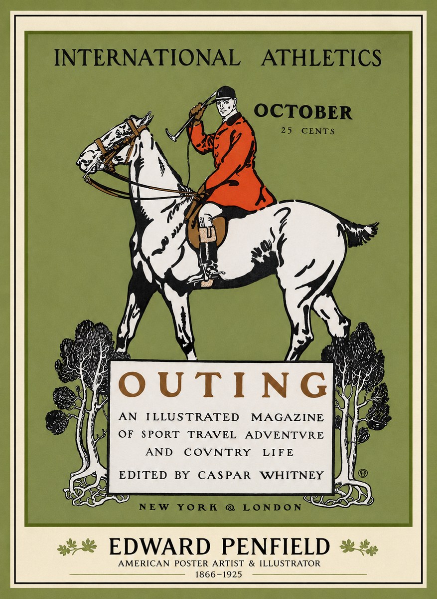 Edward Penfield Outing No1 - Póster