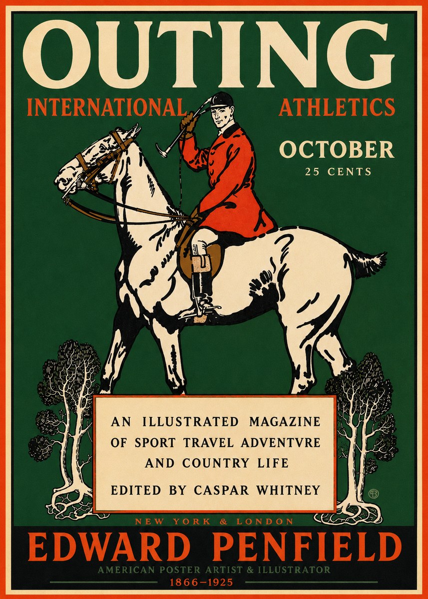 Edward Penfield Outing No3 - Póster