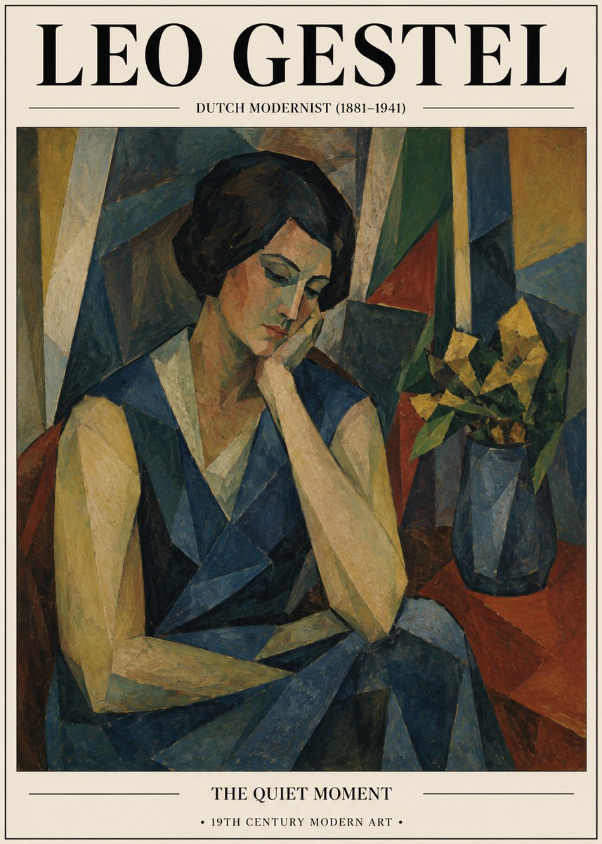 Leo Gestel The Quiet Moment No1 - Póster