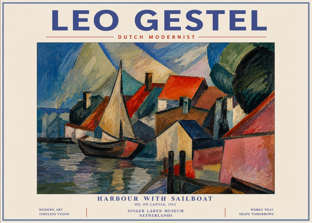 Leo Gestel The Quiet Moment No3 - Póster