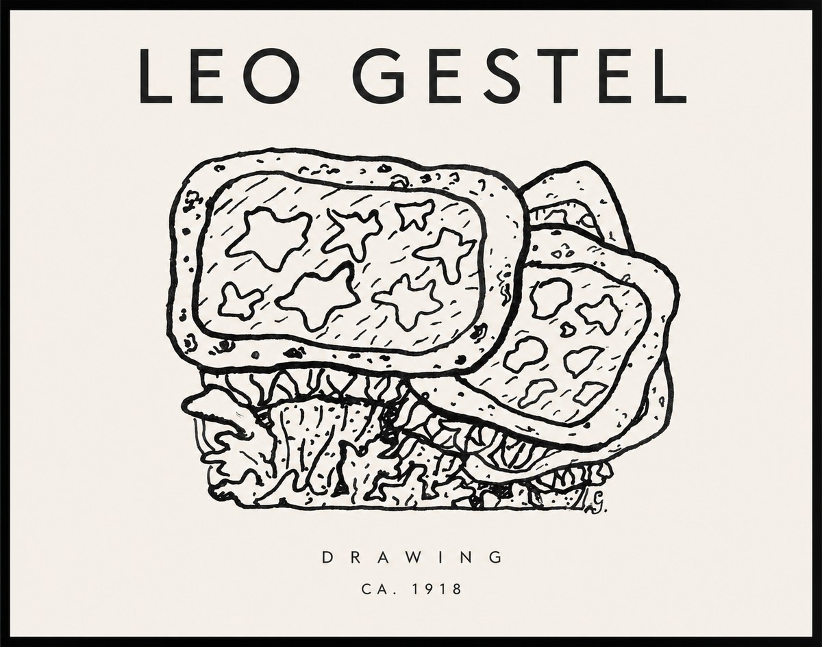Leo Gestel Drawing Ca. 1918 No1 - Póster