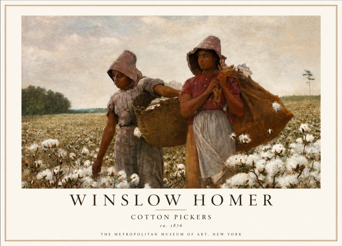 Winslow Homer Cotton Pickers No2 - Póster