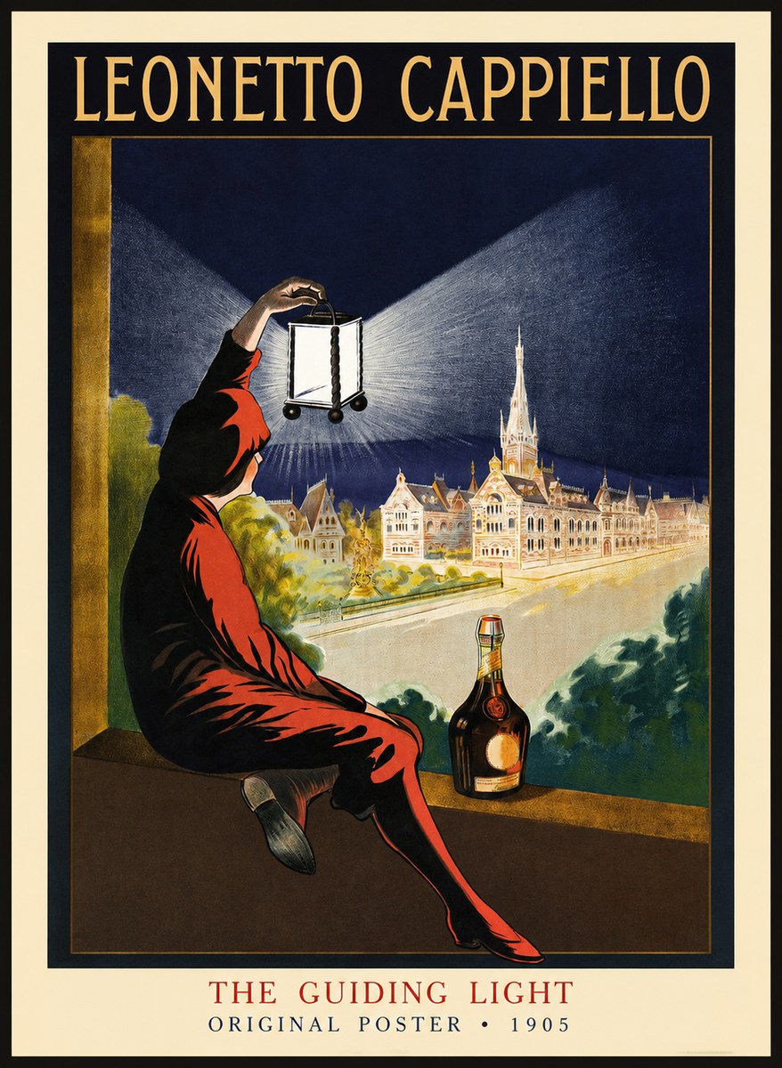 Leonetto Cappiello The Guiding Light No1 - Póster
