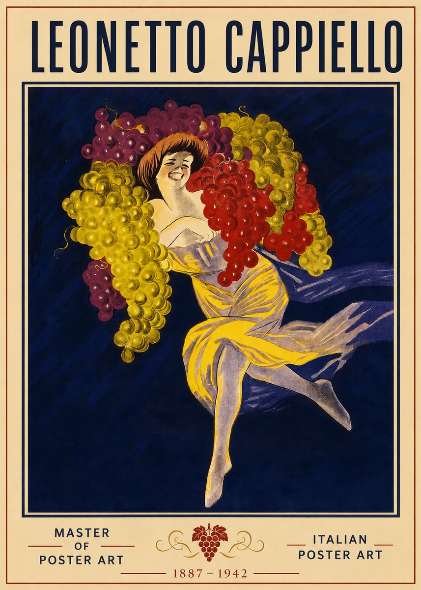 Leonetto Cappiello Master of the Vintage Poster No3 - Póster