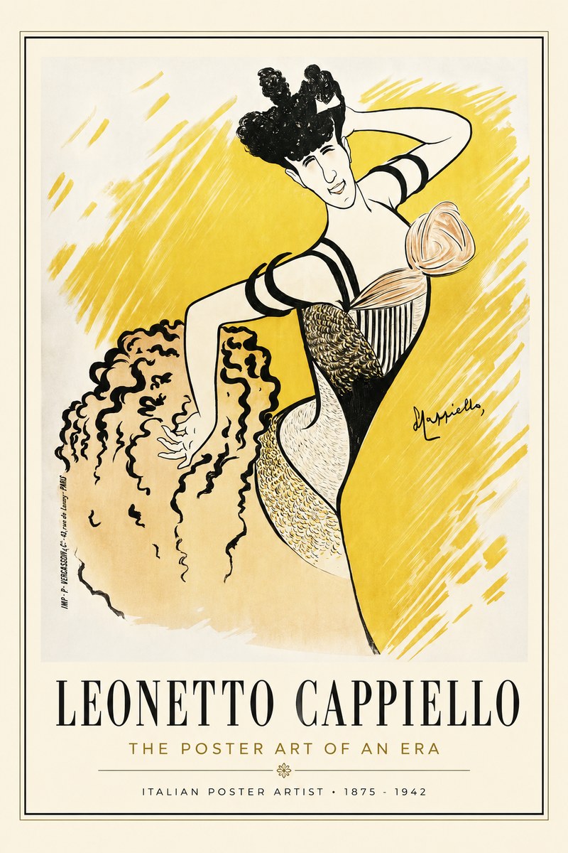 Leonetto Cappiello The Dancer No2 - Póster