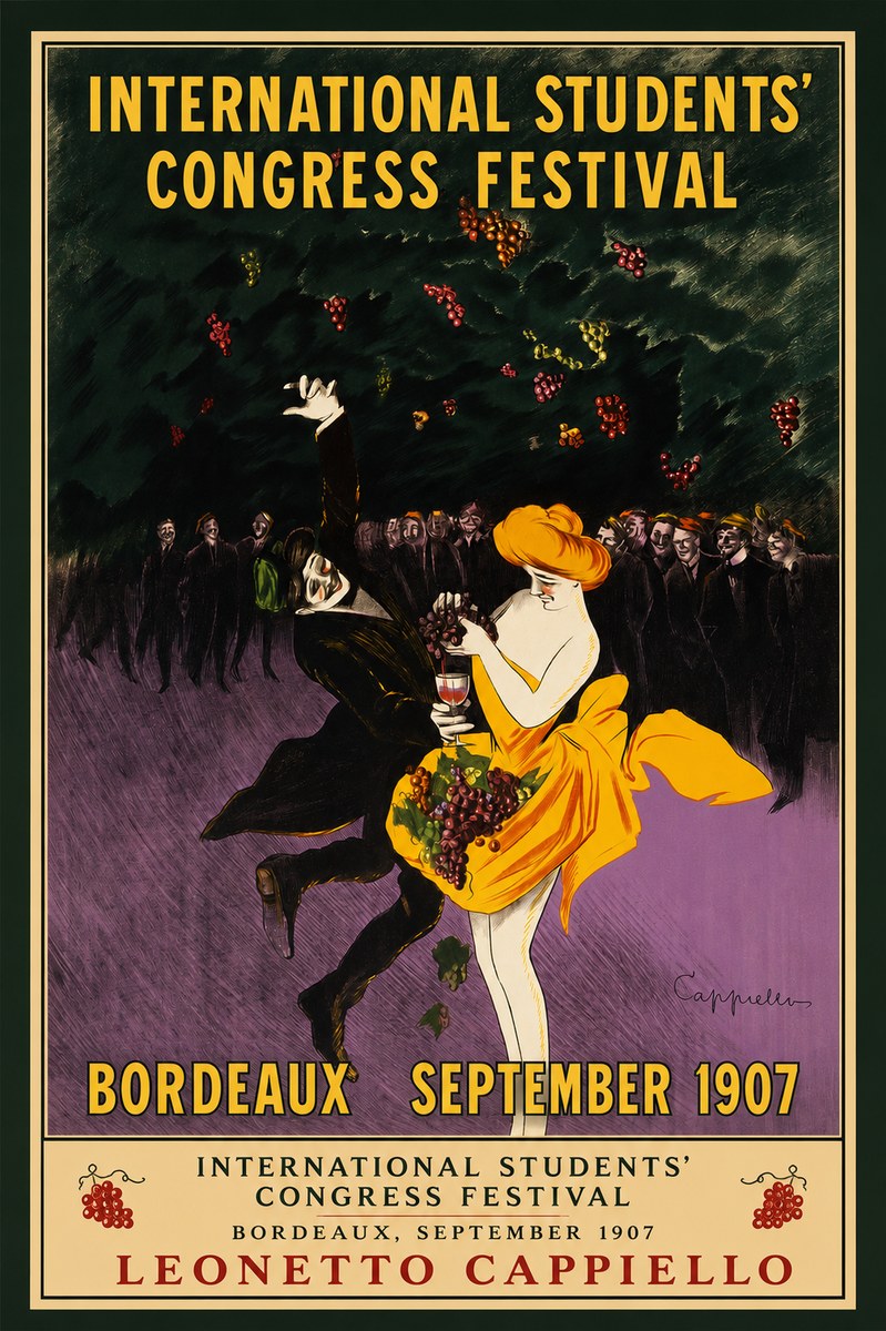 Leonetto Cappiello International Students' Congress Festival No2 - Póster