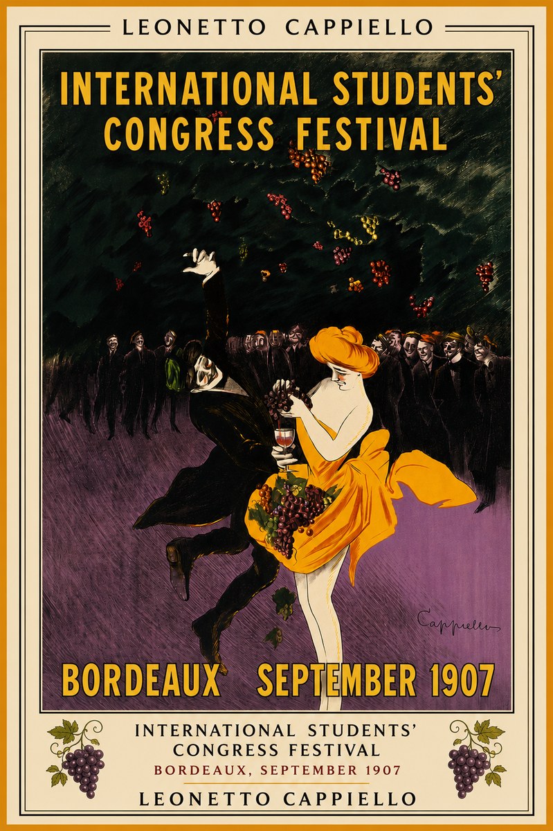 Leonetto Cappiello International Students' Congress Festival No4 - Póster