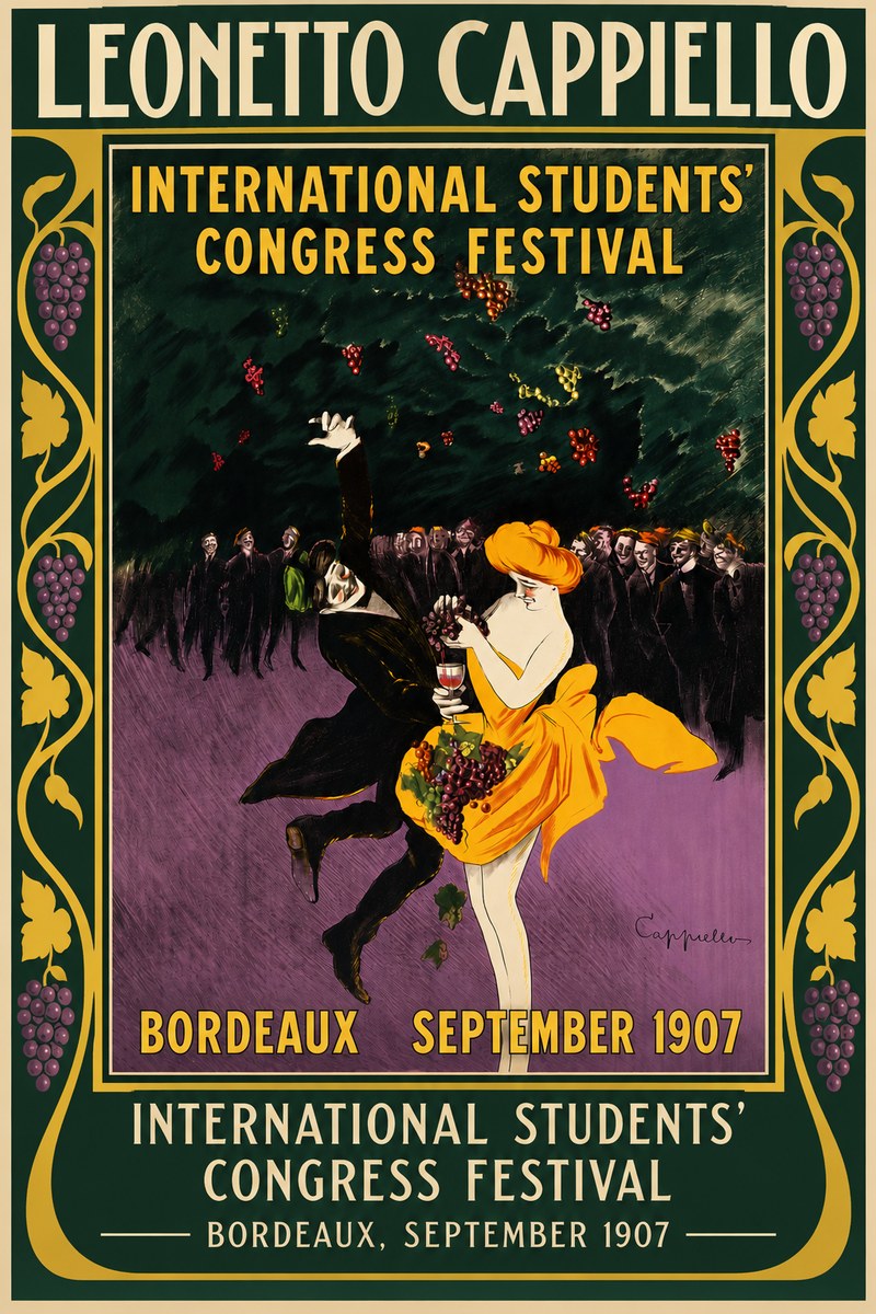 Leonetto Cappiello International Students' Congress Festival No5 - Póster
