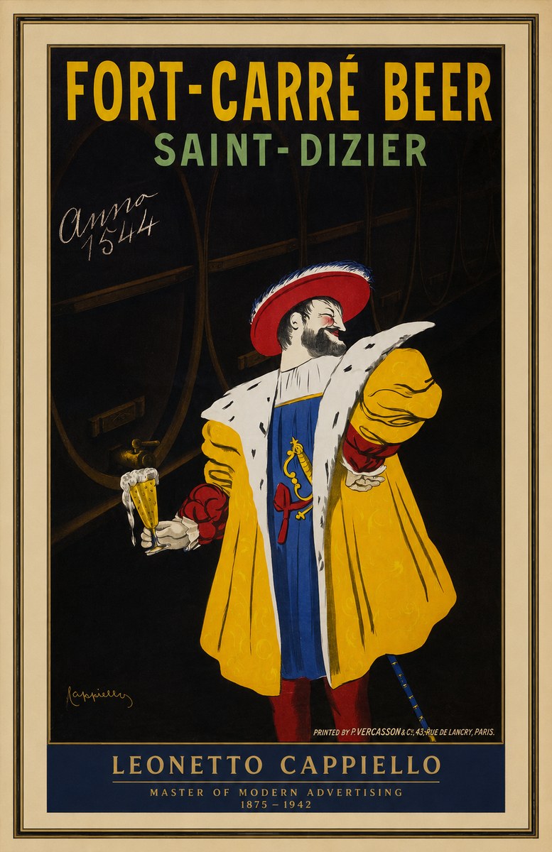 Leonetto Cappiello Fort-carré Beer Saint-dizier No1 - Póster