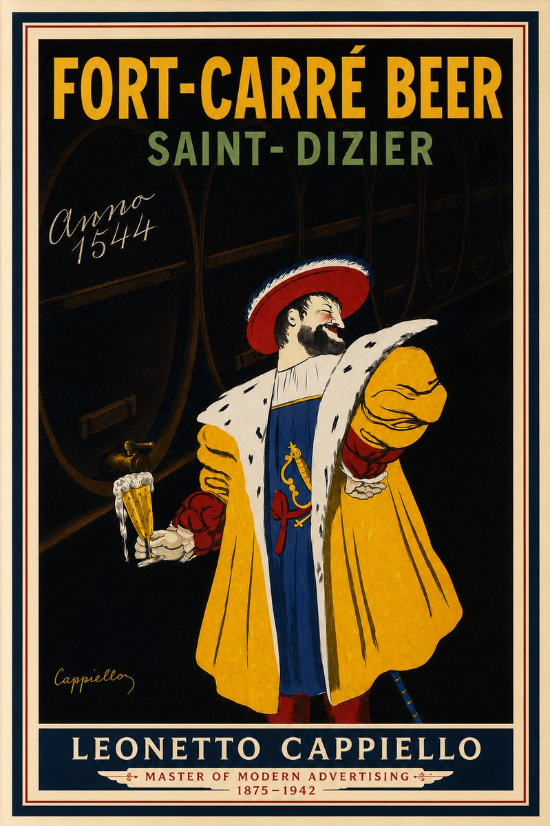 Leonetto Cappiello Fort-carré Beer Saint-dizier No4 - Póster