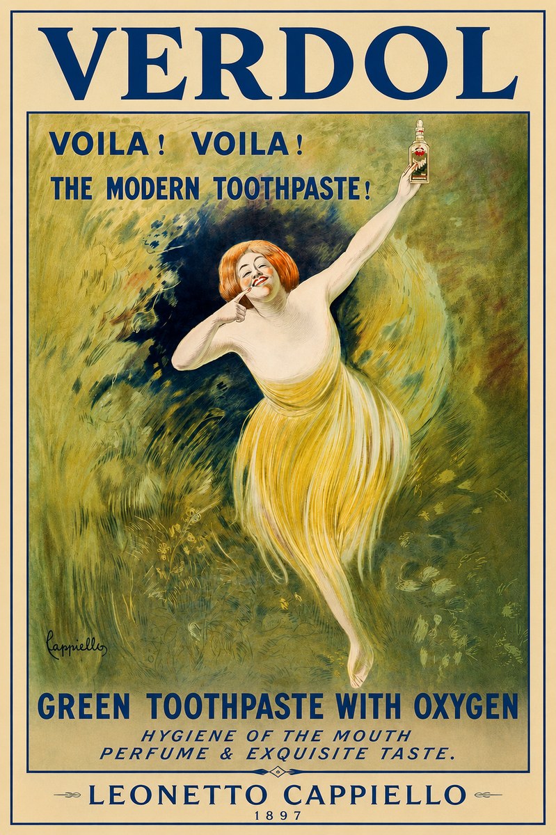 Leonetto Cappiello Verdol No3 - Póster