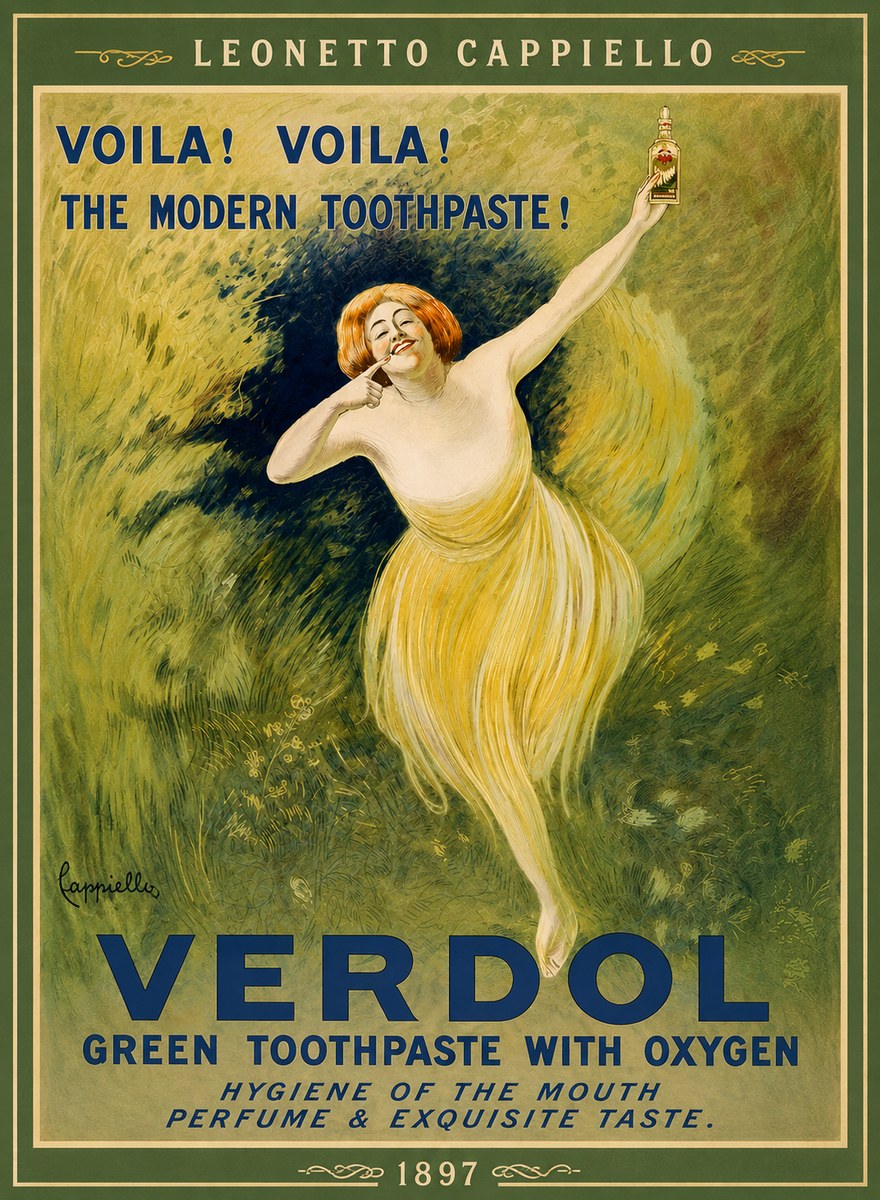 Leonetto Cappiello Verdol No5 - Póster