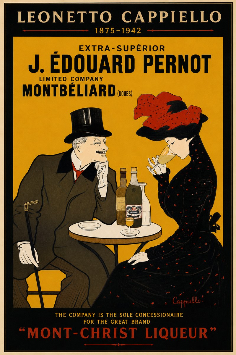 Leonetto Cappiello J. Édouard Pernot No6 - Póster