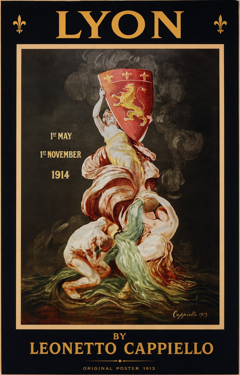 Leonetto Cappiello Lyon No1 - Póster
