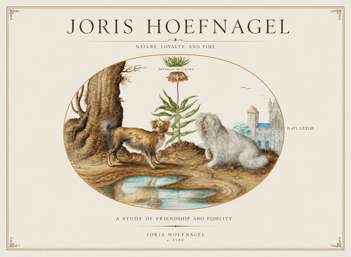 Joris Hoefnagel A Study of Friendship and Fidelity No1 - Póster