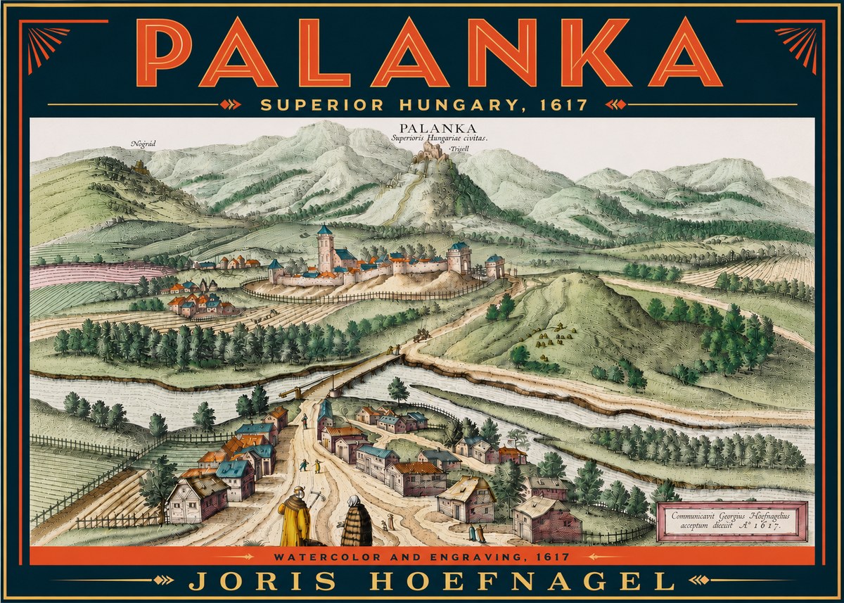 Joris Hoefnagel Palanka, Superior Hungary No5 - Póster