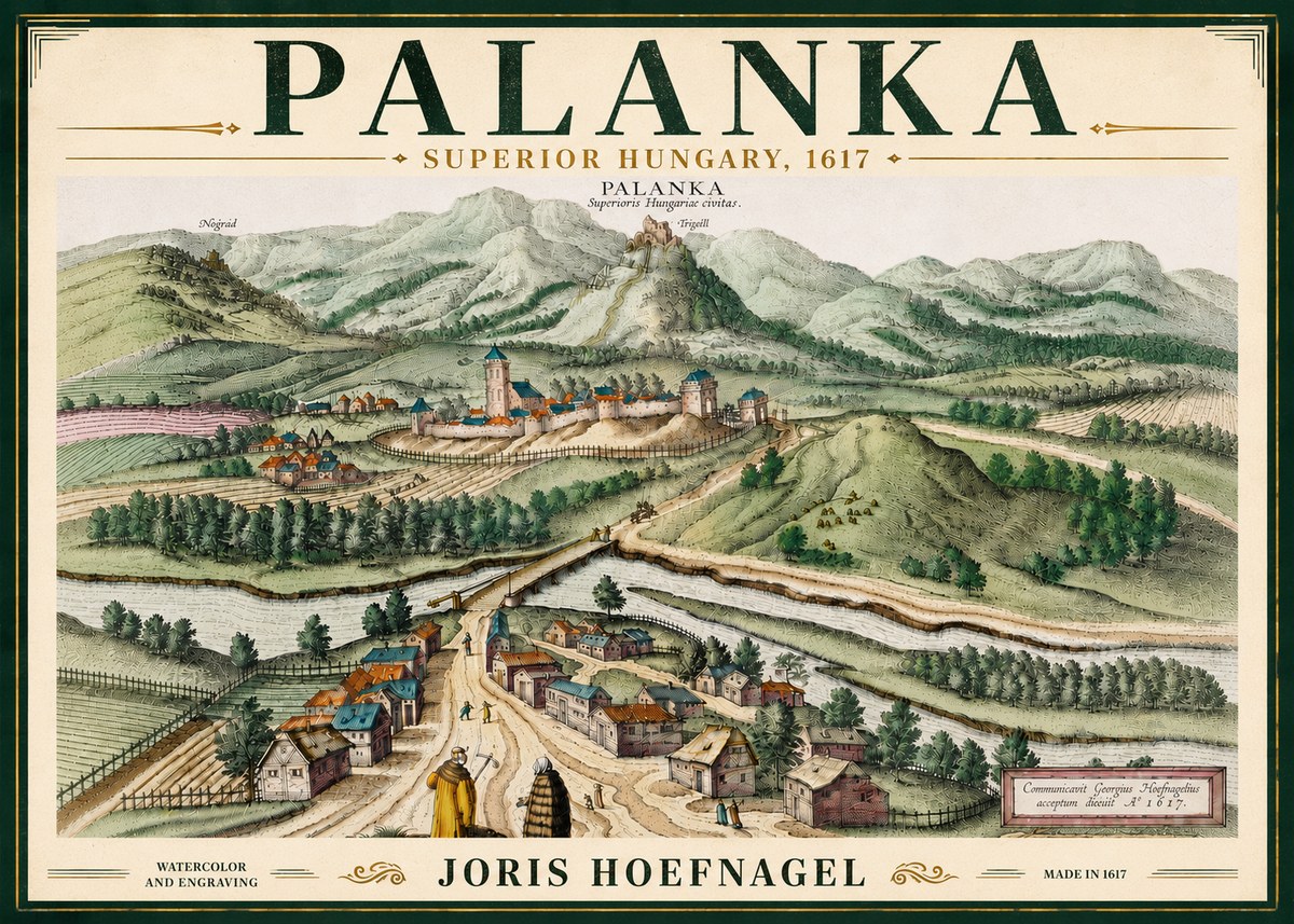 Joris Hoefnagel Palanka, Superior Hungary No6 - Póster