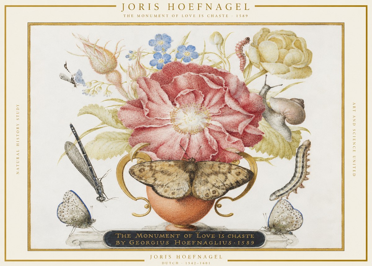 Joris Hoefnagel Monument of Love No3 - Póster