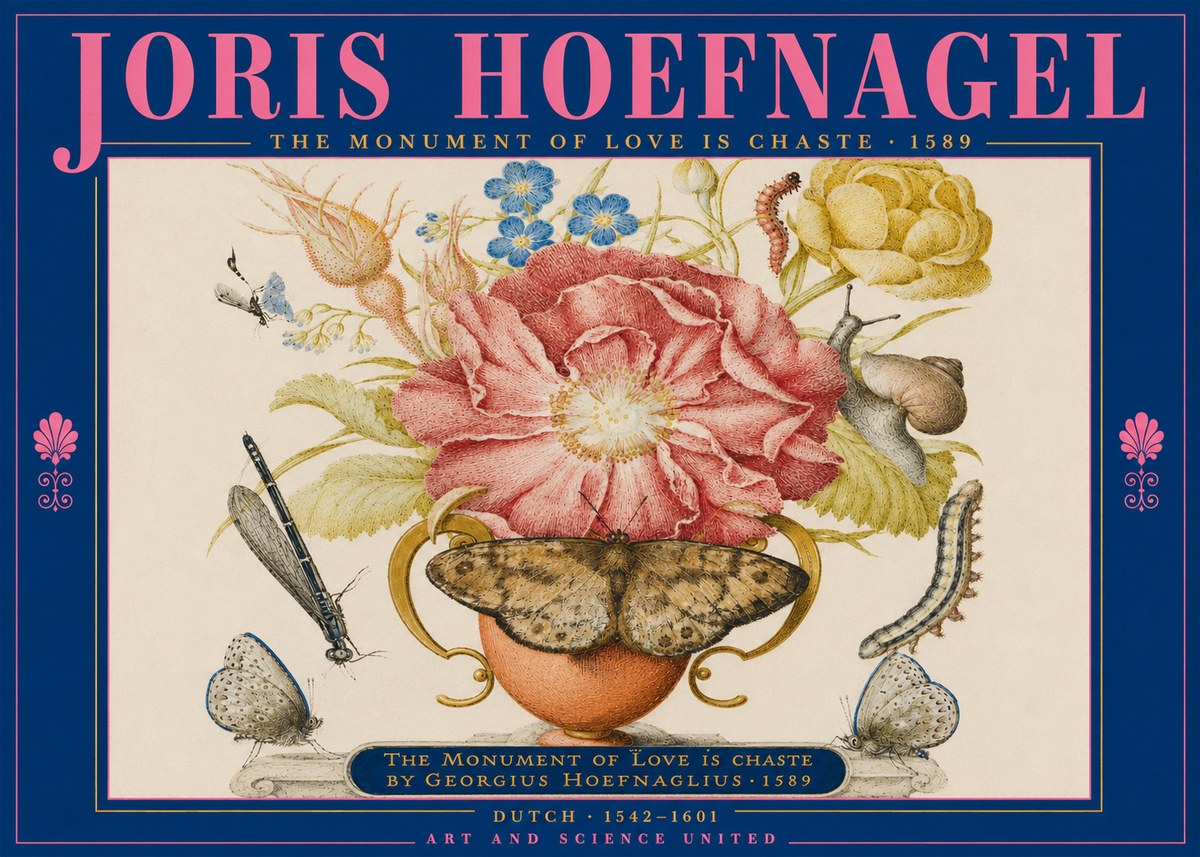 Joris Hoefnagel Monument of Love No4 - Póster