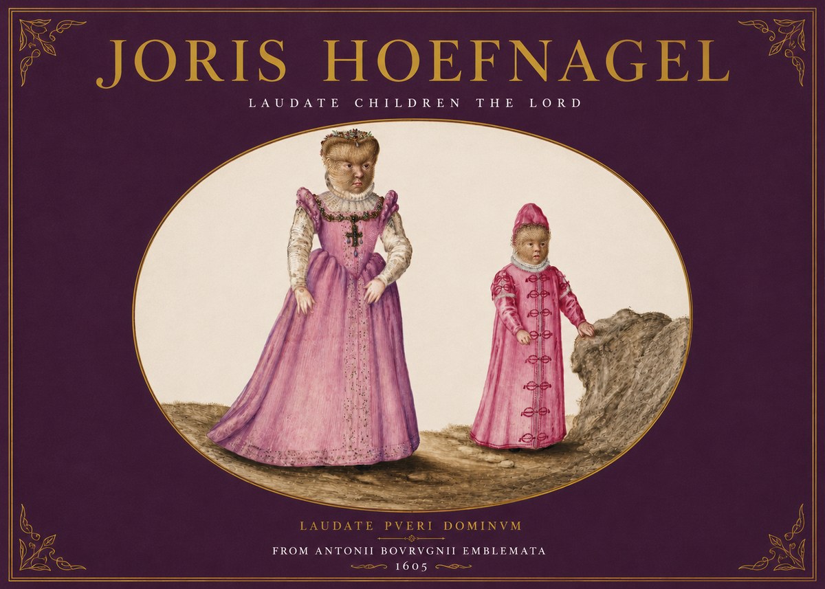 Joris Hoefnagel Laudate Pueri Dominum No5 - Póster