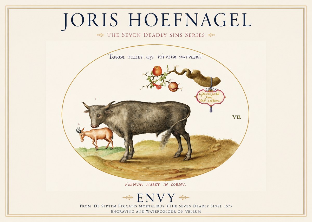 Joris Hoefnagel Envy No1 - Póster