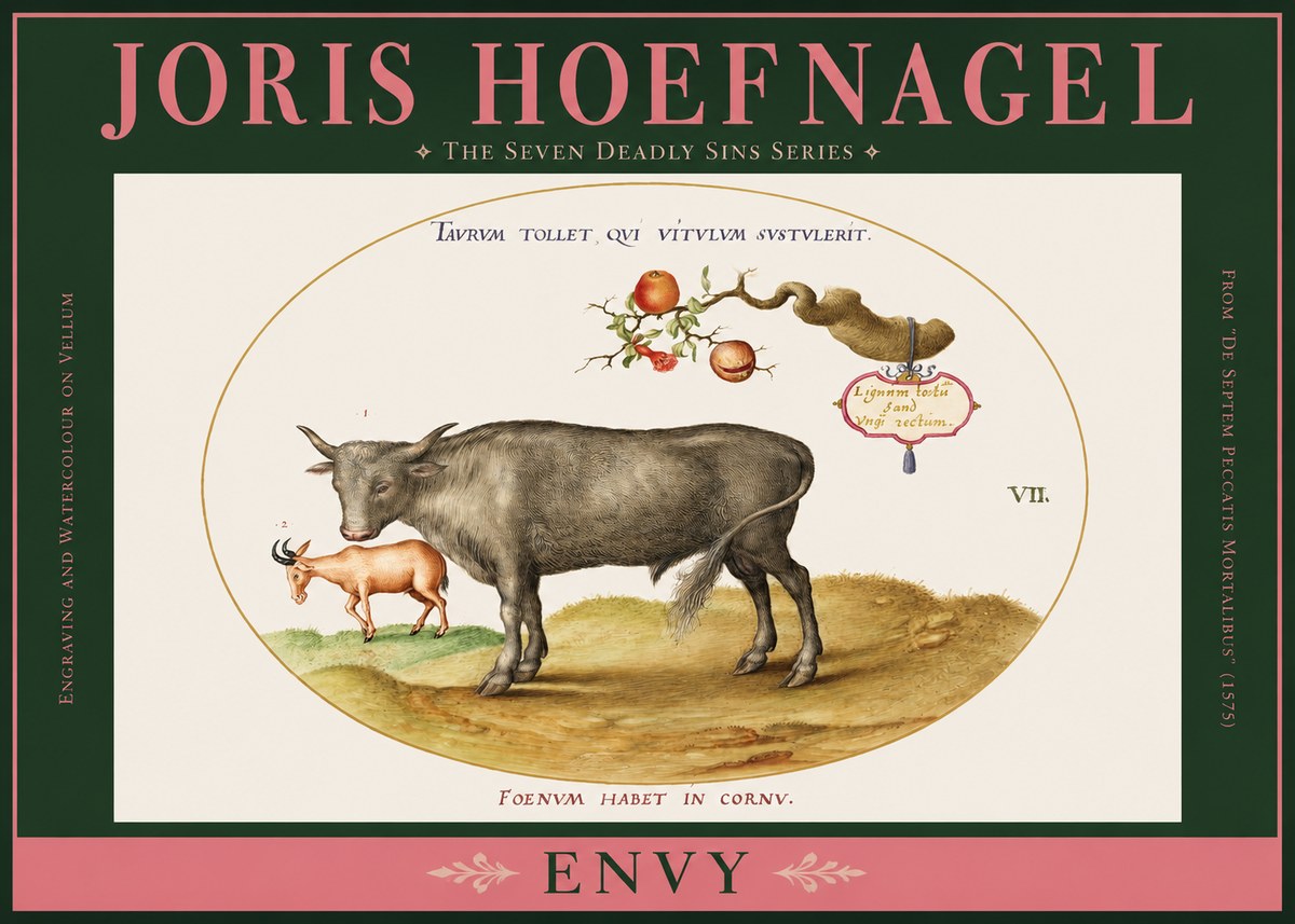 Joris Hoefnagel Envy No2 - Póster