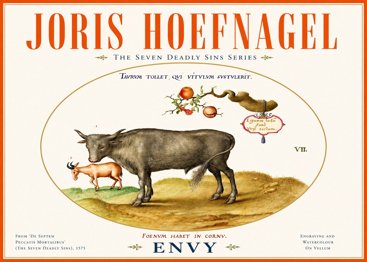 Joris Hoefnagel Envy No3 - Póster