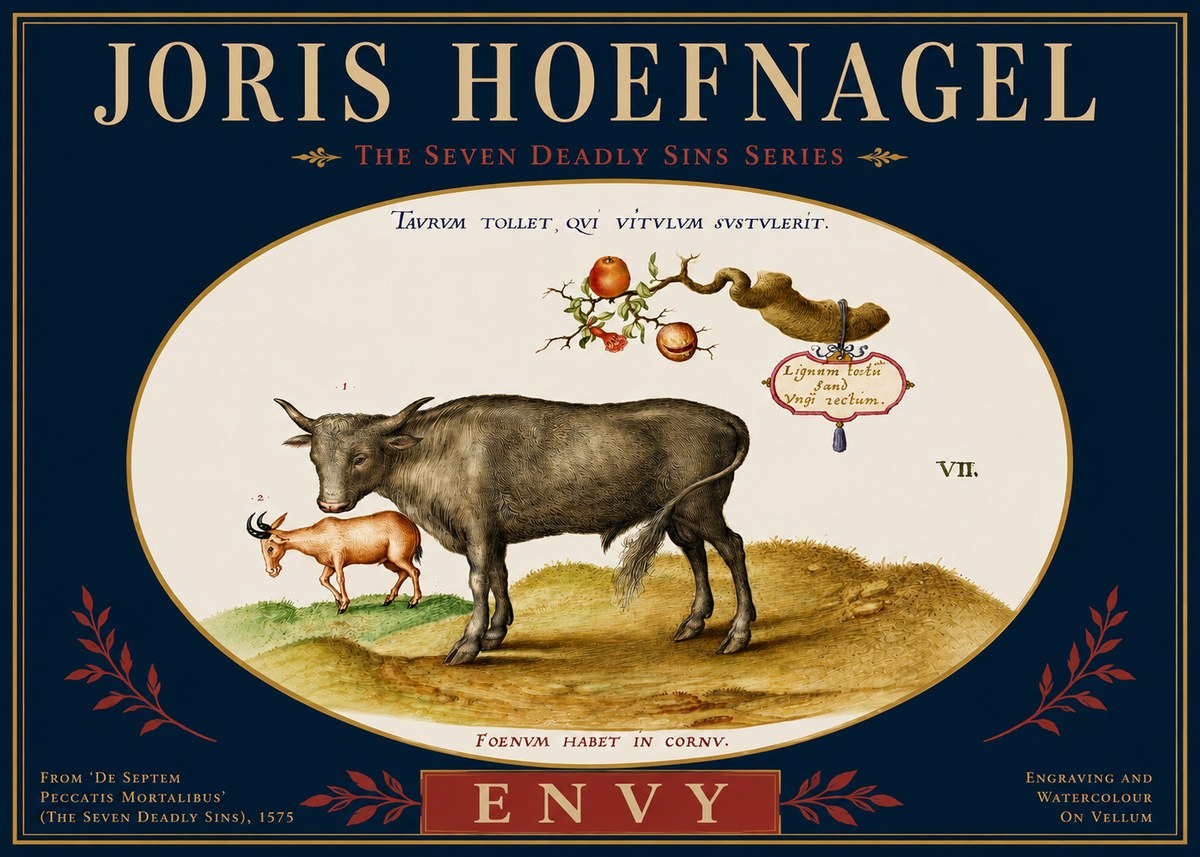 Joris Hoefnagel Envy No4 - Póster