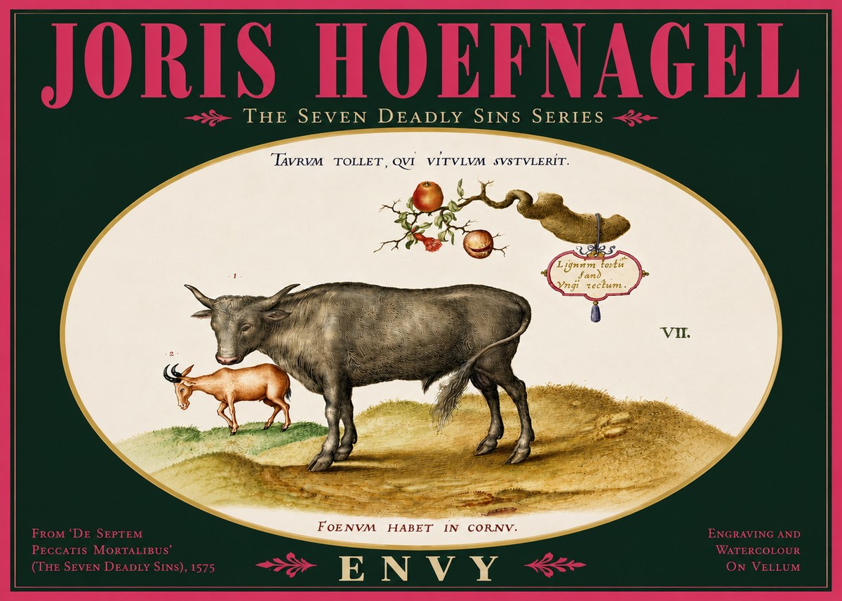 Joris Hoefnagel Envy No6 - Póster