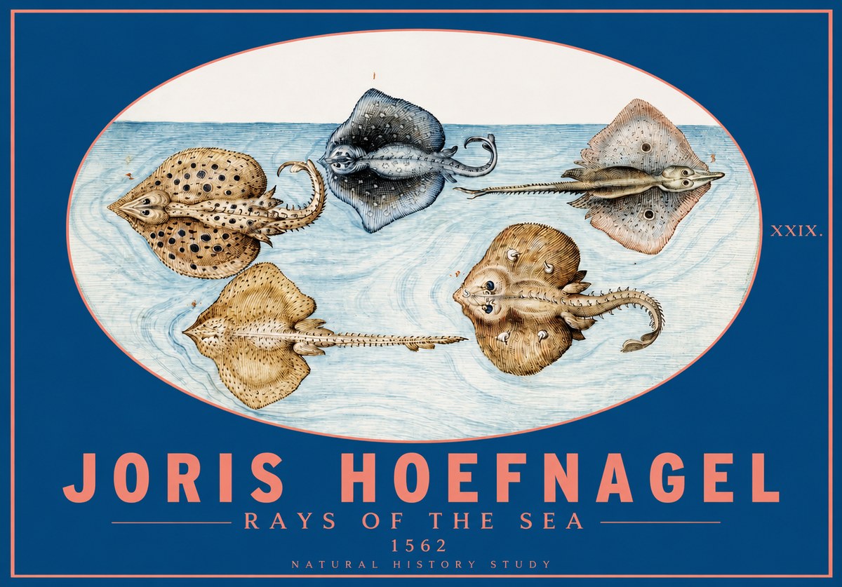 Joris Hoefnagel Rays of the Sea No2 - Póster