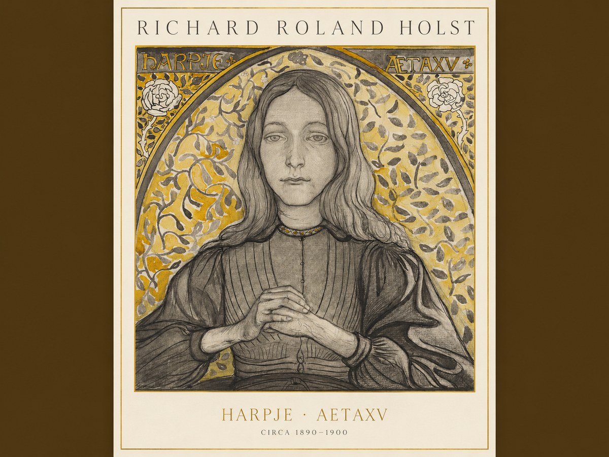 Richard Roland Holst Harpje · Aetaxv No1 - Póster