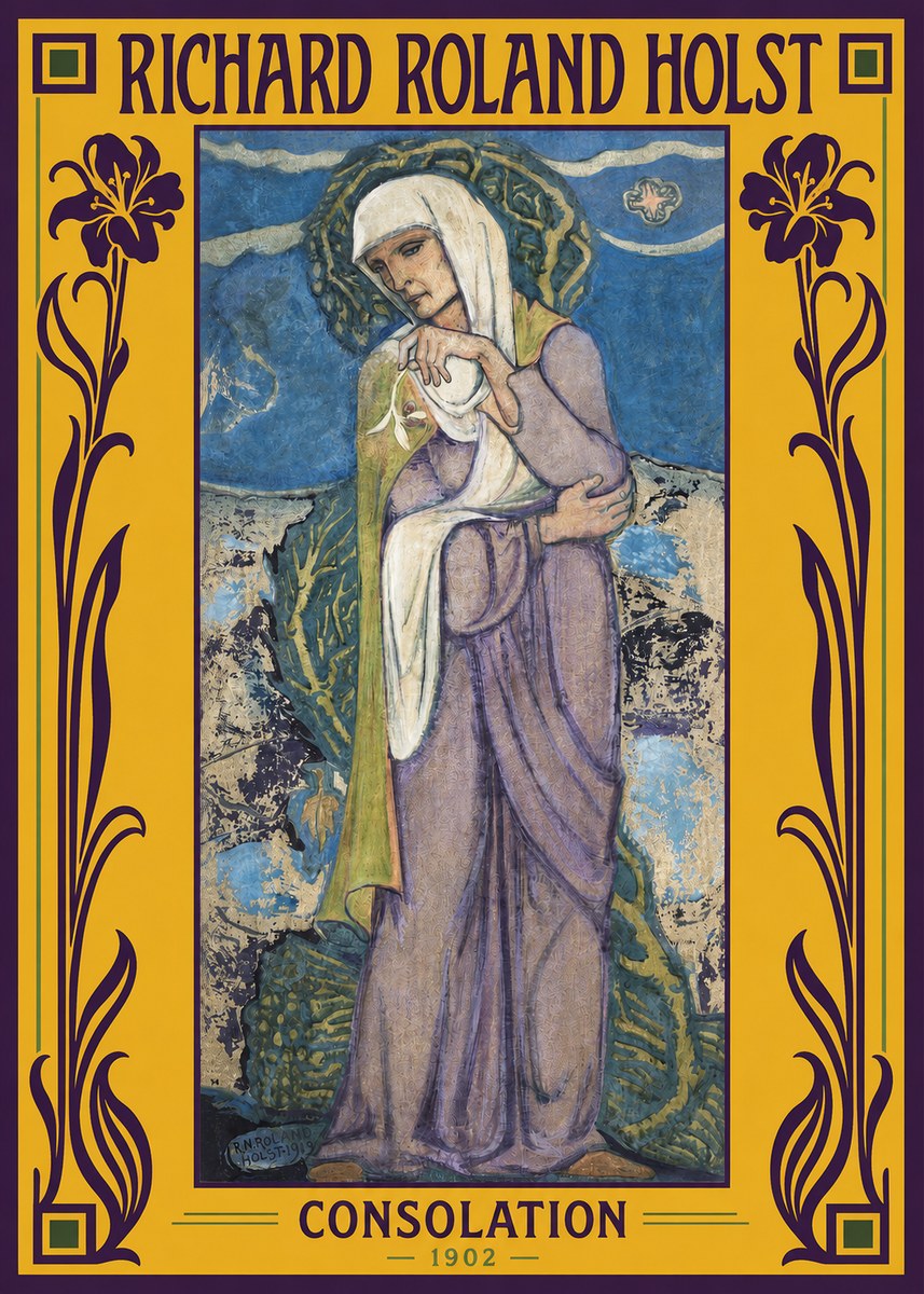 Richard Roland Holst Consolation No2 - Póster