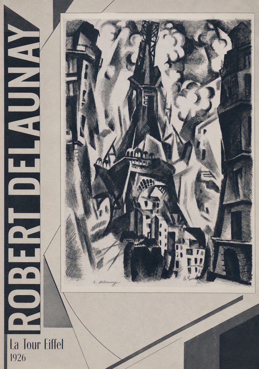 Robert Delaunay La Tour Eiffel No2 - Póster